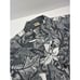 Royal Creations Vintage Made In Hawaii USA Gray Floral Button Shirt Mens Large