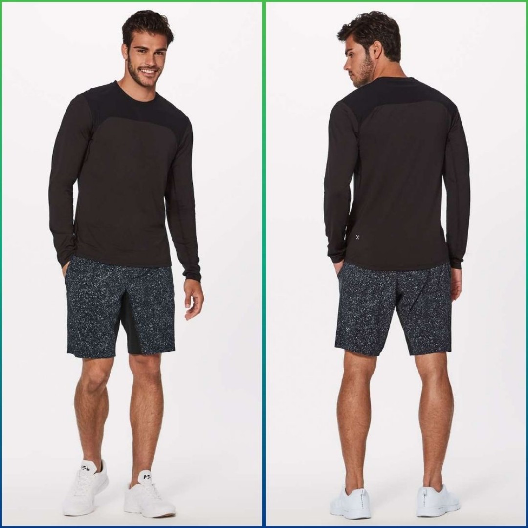 Lululemon T.H.E. Shorts in Inked Light Cast Black