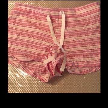 Love by gap Red and white stripe pajamas shorts adorable NWT small