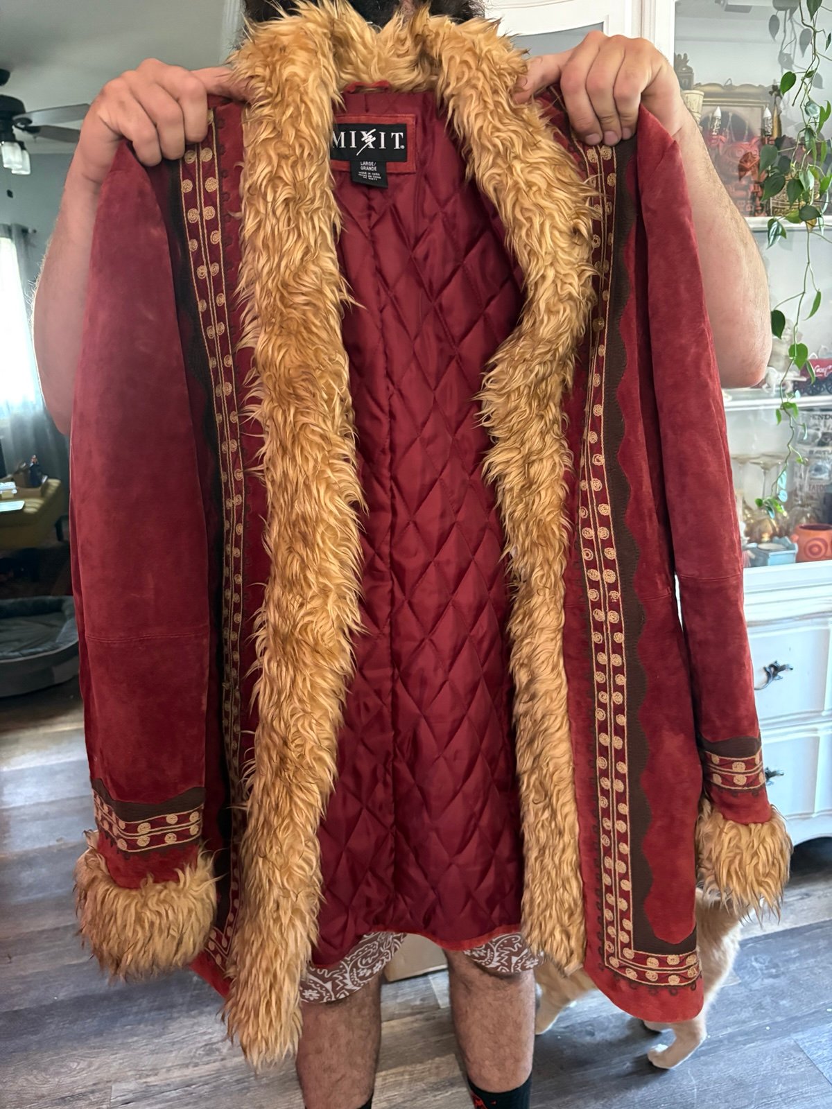 penny lane faux fur coat