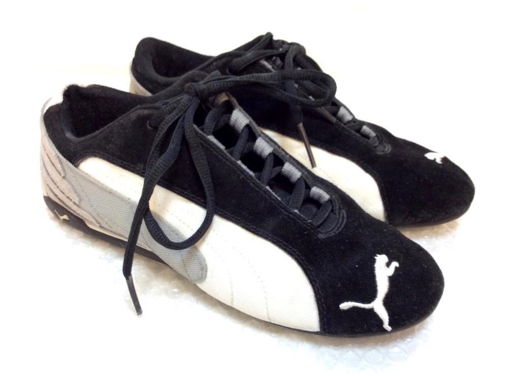Excellent Condition Puma Speed Cat Black Suede, Almost Size 22cm, Women's