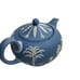 Wedgwood Jasperware Blue Teapot England Vintage Classical Excellent Condition!