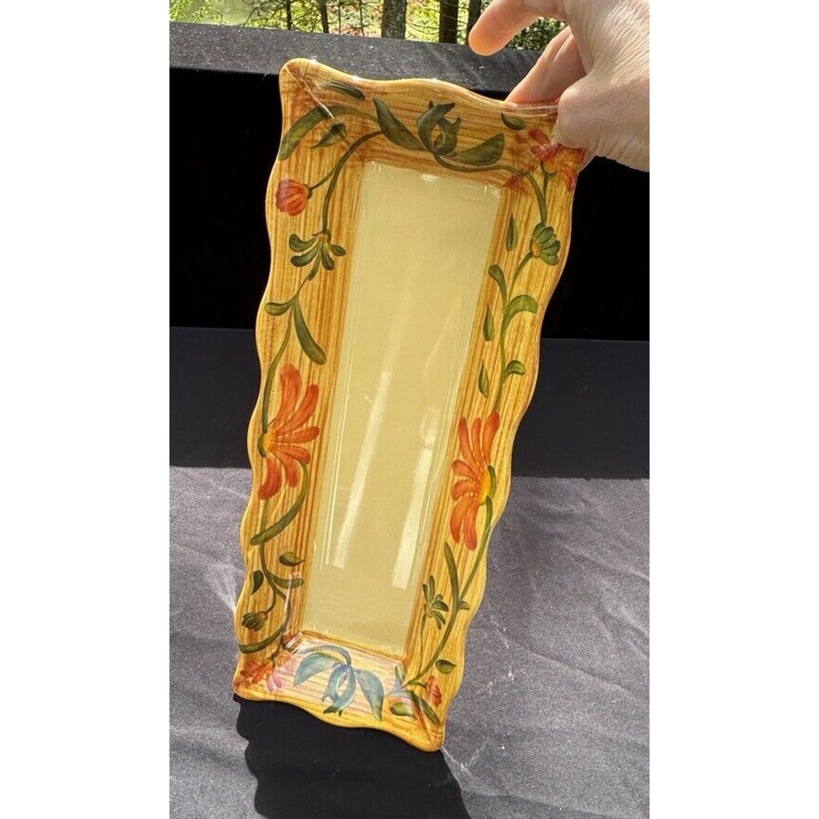 G.E.T Enterprises ML-87 VN Venetian 17 1/2” Platter Bake & Brew Tray Nice! NSF