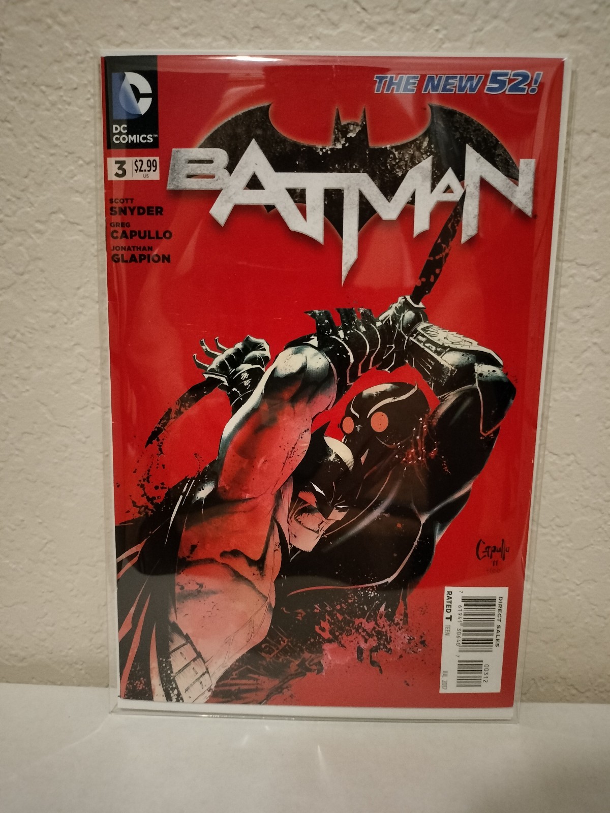 Batman (2011) #3 , Rare 2nd Print Variant