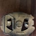 Brass Las Vegas Belt Buckle 1976 - Fabulous Las Vegas Blackjack Dice Gambling