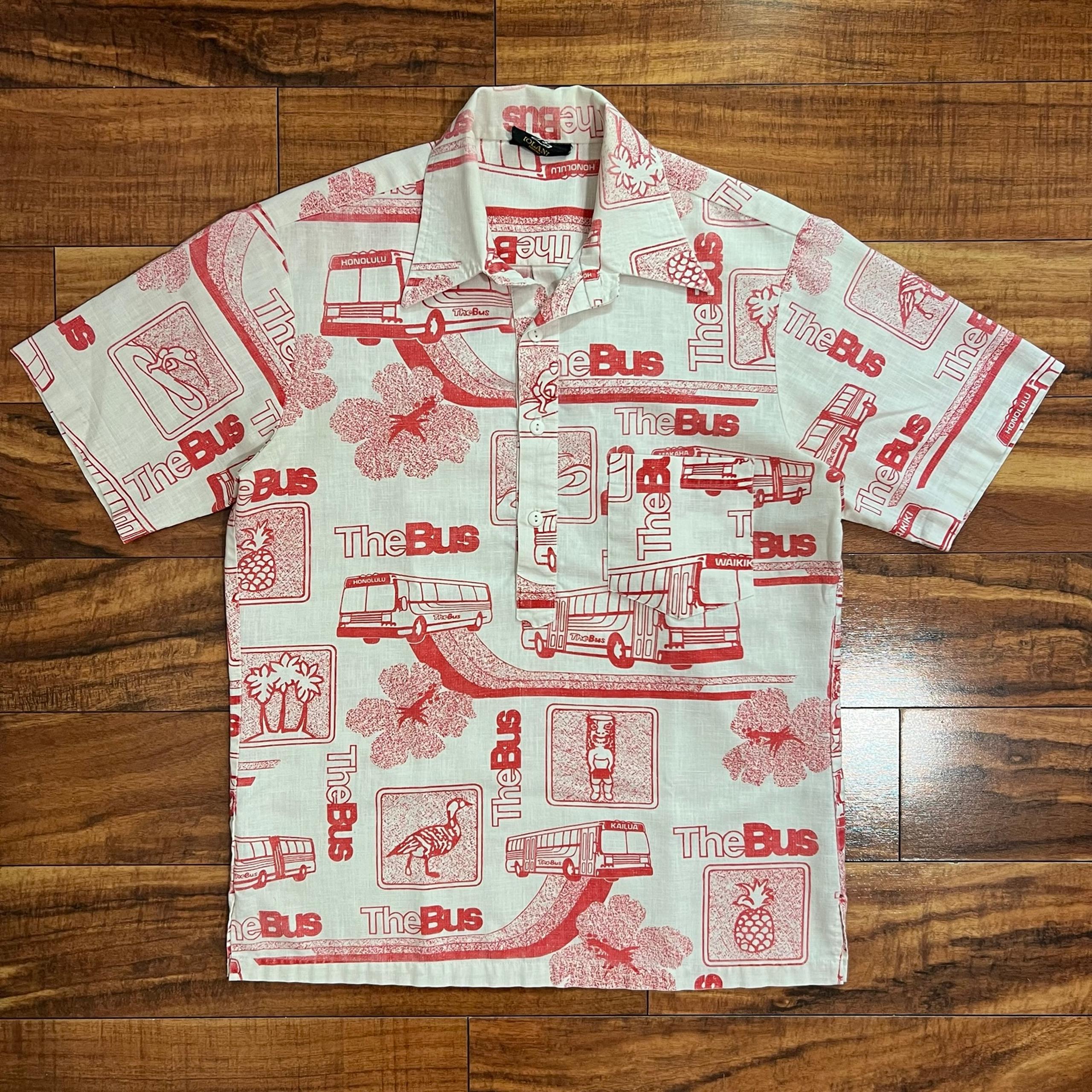 Vintage Hawaii TheBus Aloha Shirt