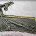 New women's MP Anthropologie x Pilcro Linen beach cargo pull-on pants in Moss