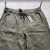 New women's MP Anthropologie x Pilcro Linen beach cargo pull-on pants in Moss