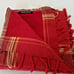 SIMONE-ET-GEORGES BEACH KIKOY TOWEL WITH A POCKET, RED, New