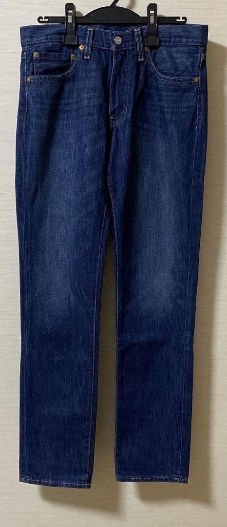 LEVI'S PREMIUM 511 Big E Black Kan (Black Bar Tack) Single-Stitch Inseam Selvedge Made in USA