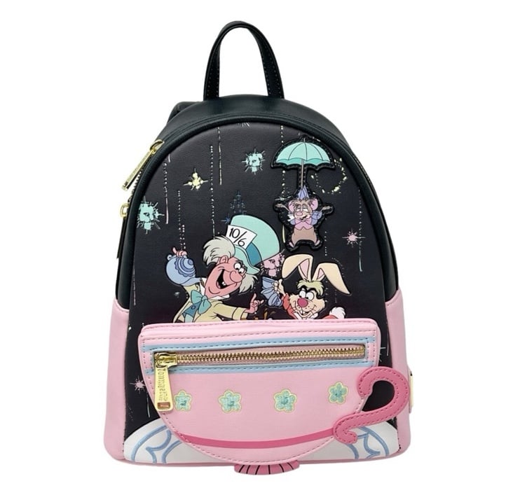Disney Alice in Wonderland A Very Merry Unbirthday Tea Party Mini Backpack
