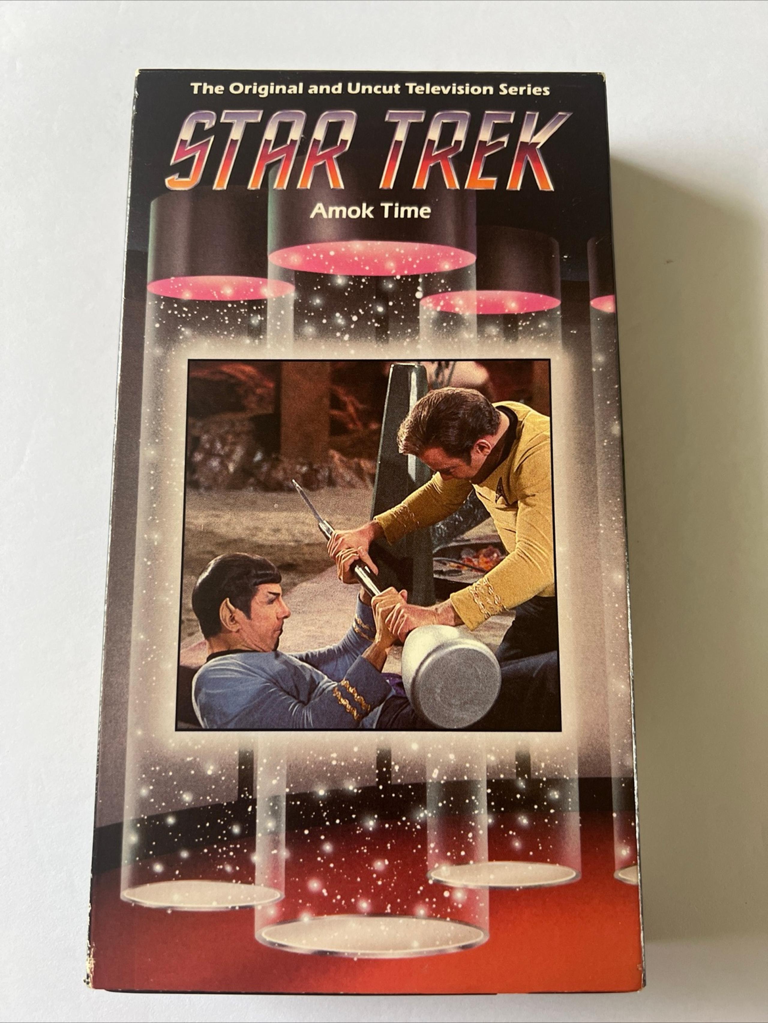Star Trek: Amok Time Episode 34 The Original Television Series VHS Tape State
