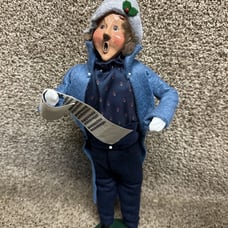 Byers Choice Caroler Man With Music Sheet 1995 100 Made