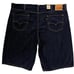 Levis 469 Mens Denim Shorts Size 46 Dark Blue Loose Fit Casual & Stylish