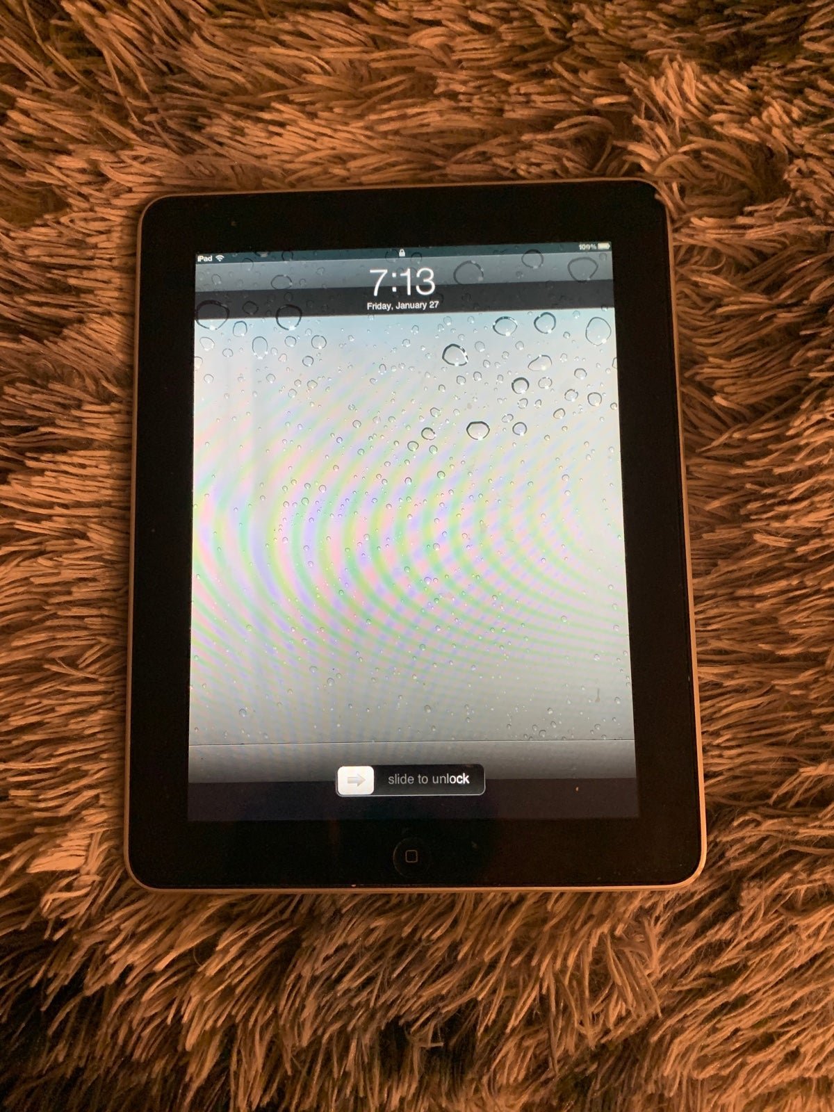 Apple iPad 1st Generation 16GB, Wi-Fi, 9.7in - Black - for parts