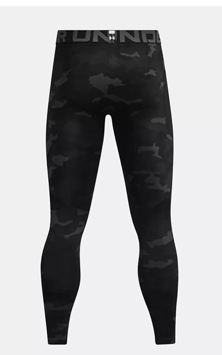 NWT men's XL Under Armour Leggings ColdGear Infrared Printed tights 1381747-001