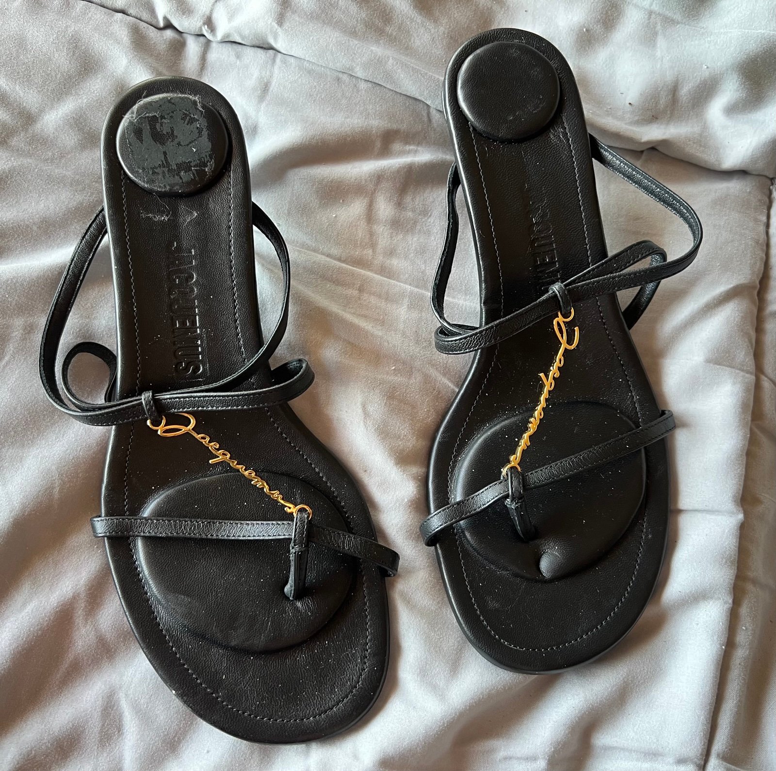 Jacquemus Les Sandales Pralu 40mm mules size 9