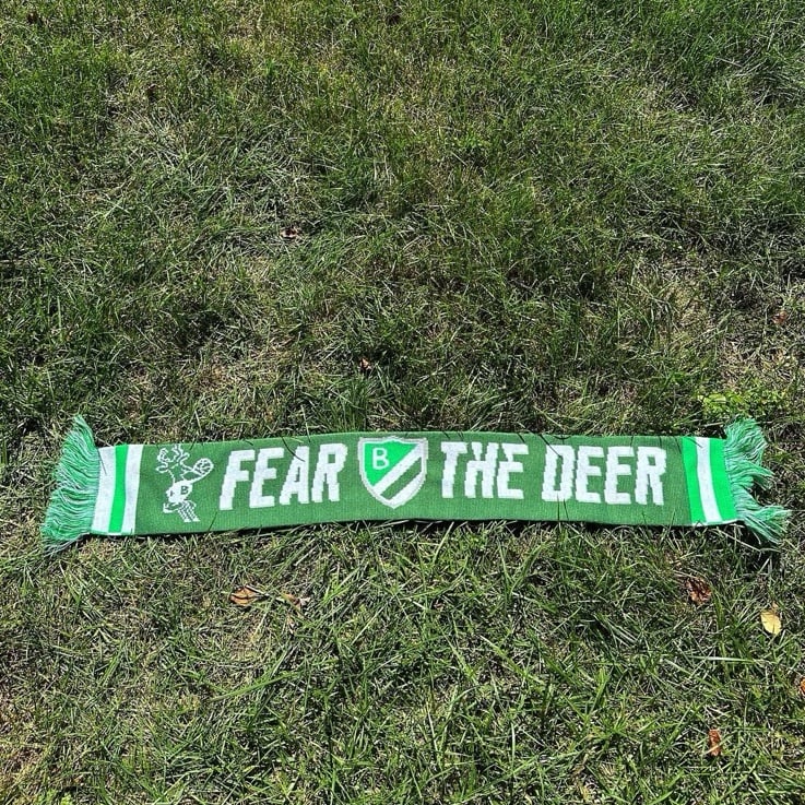Milwaukee Bucks Vintage Scarf NBA Basketball Fear The Deer