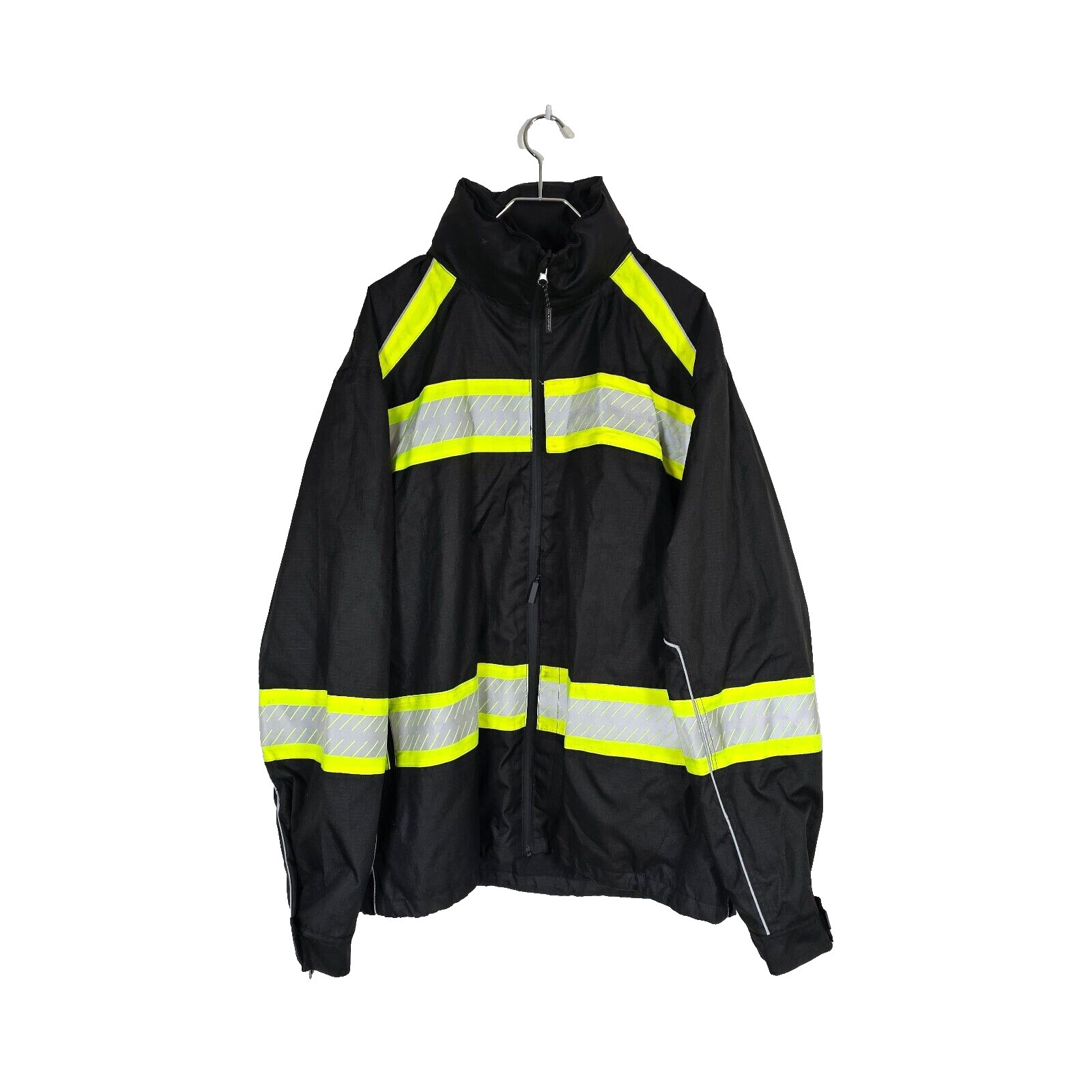 ML Kishigo Men's 4X Premium Black Series B300 Enhanced Hoodie Visibility Jacket