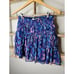 Ramy Brook lined Gough Floral Printed Tiered Mini Skirt Size Medium