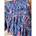 Ramy Brook lined Gough Floral Printed Tiered Mini Skirt Size Medium