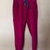 Figs pink jogger one pocket scrub set