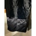 NWT Banana Republic black crushed velvet and satin sheath dress 6
