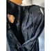 NWT Banana Republic black crushed velvet and satin sheath dress 6