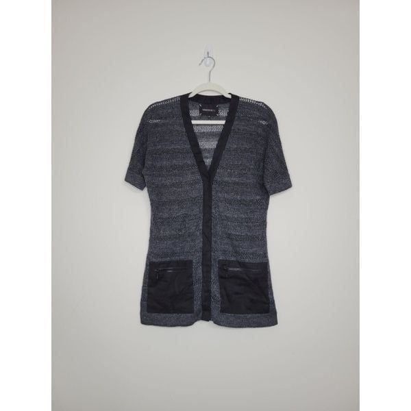 Lafayette 148 crochet cardigan S