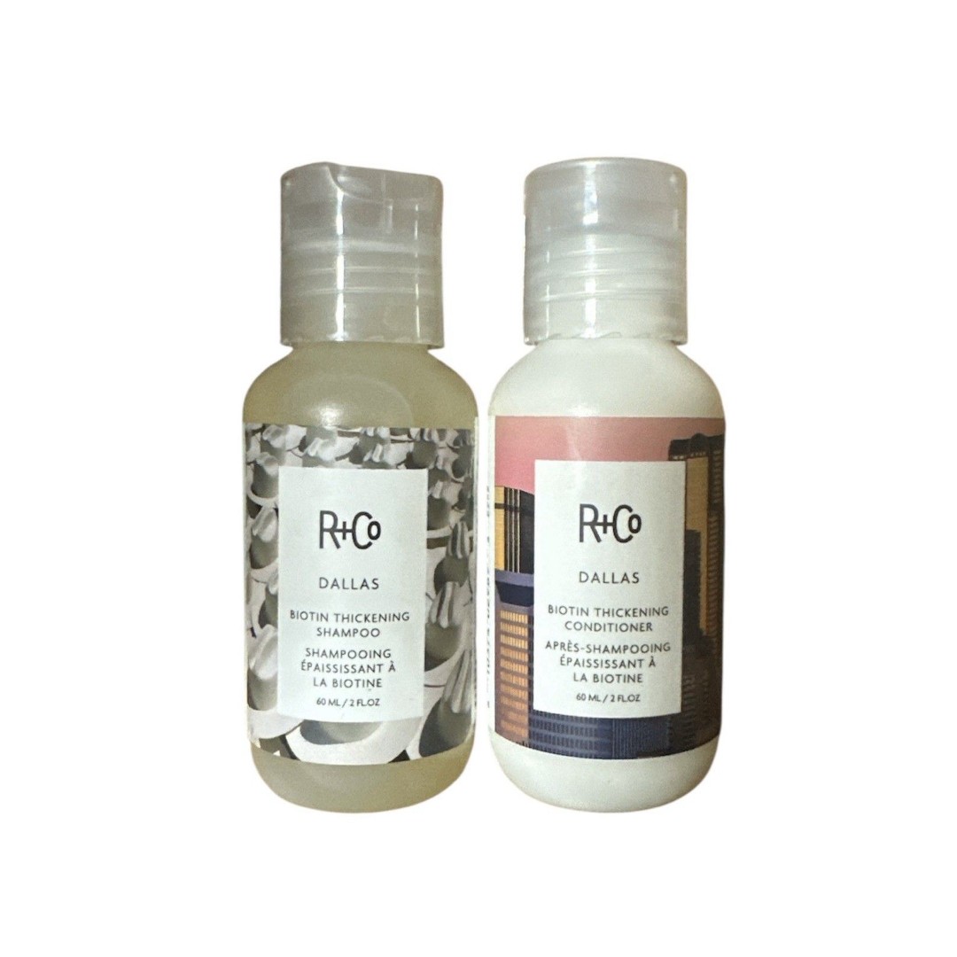 R+CO Dallas Biotin Thickening Shampoo & Conditioner 2 fl oz each