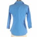 NWOT Lands' End Bright Blue Woman's Long Sleeve Button Down Blouse Size 10
