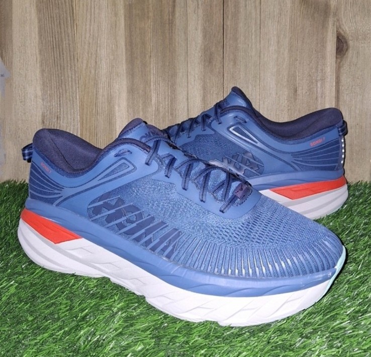 HOKA ONE BONDI 7 REAL TEAL OUTER SPACE Men's Size 11