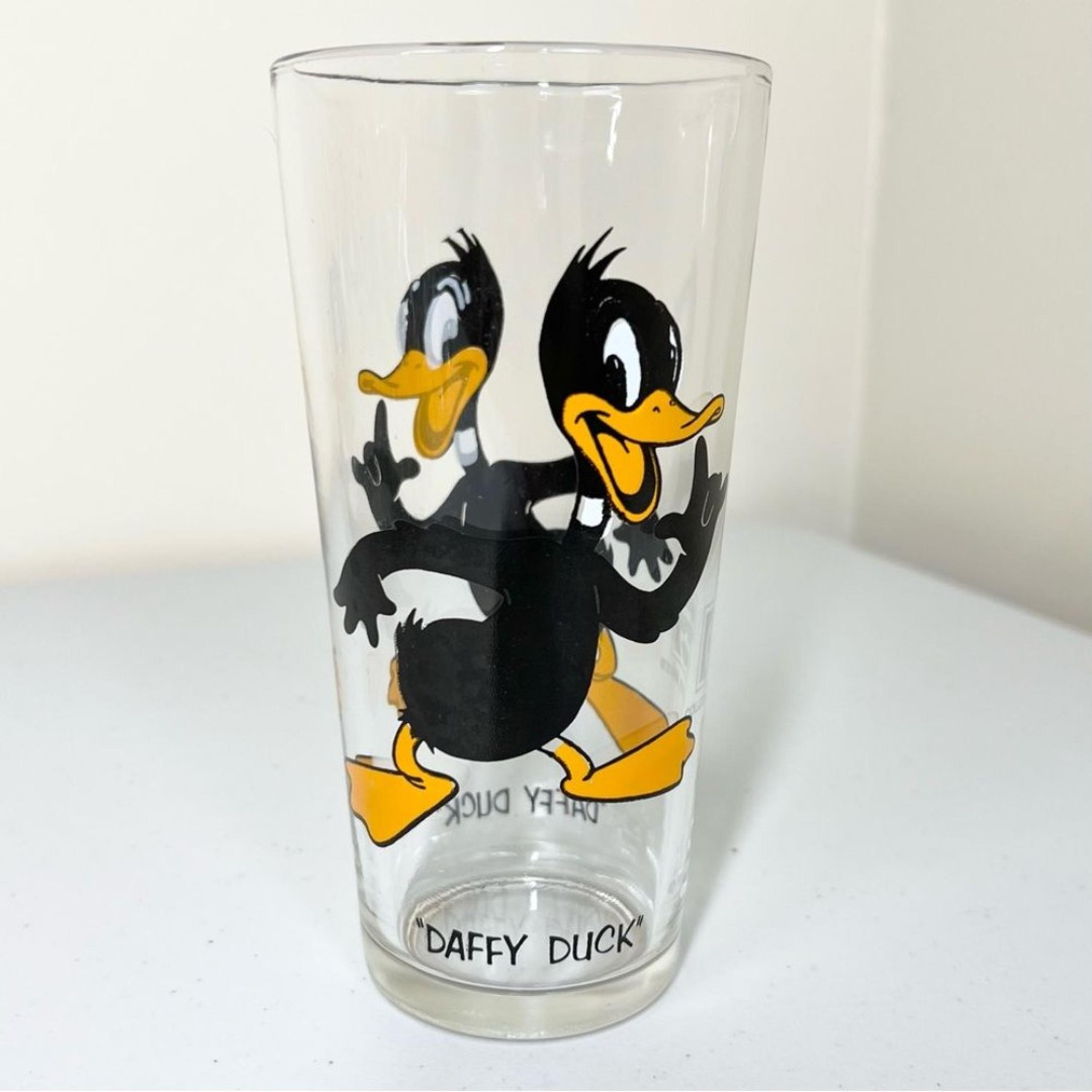 VTG 1973 Looney Tunes Daffy Duck Pepsi Collector Drinking Glass