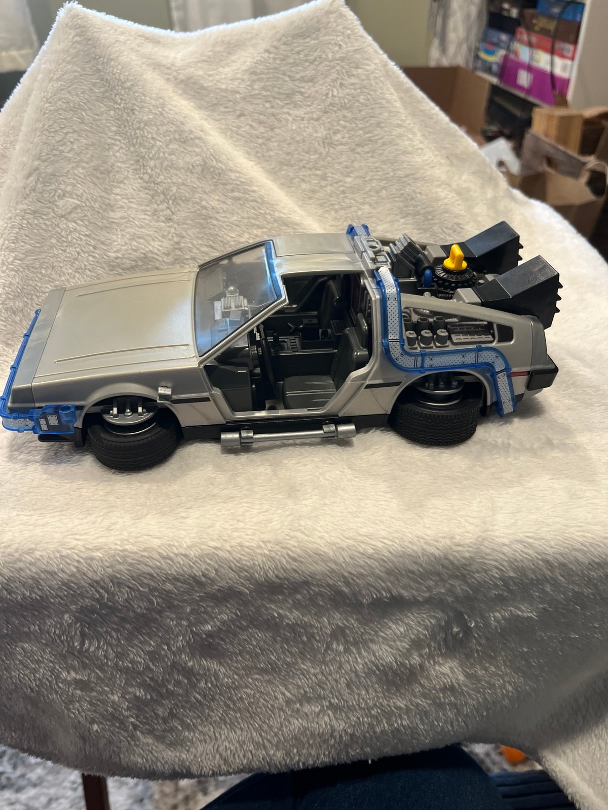 Playmobil back to the future DeLorean car