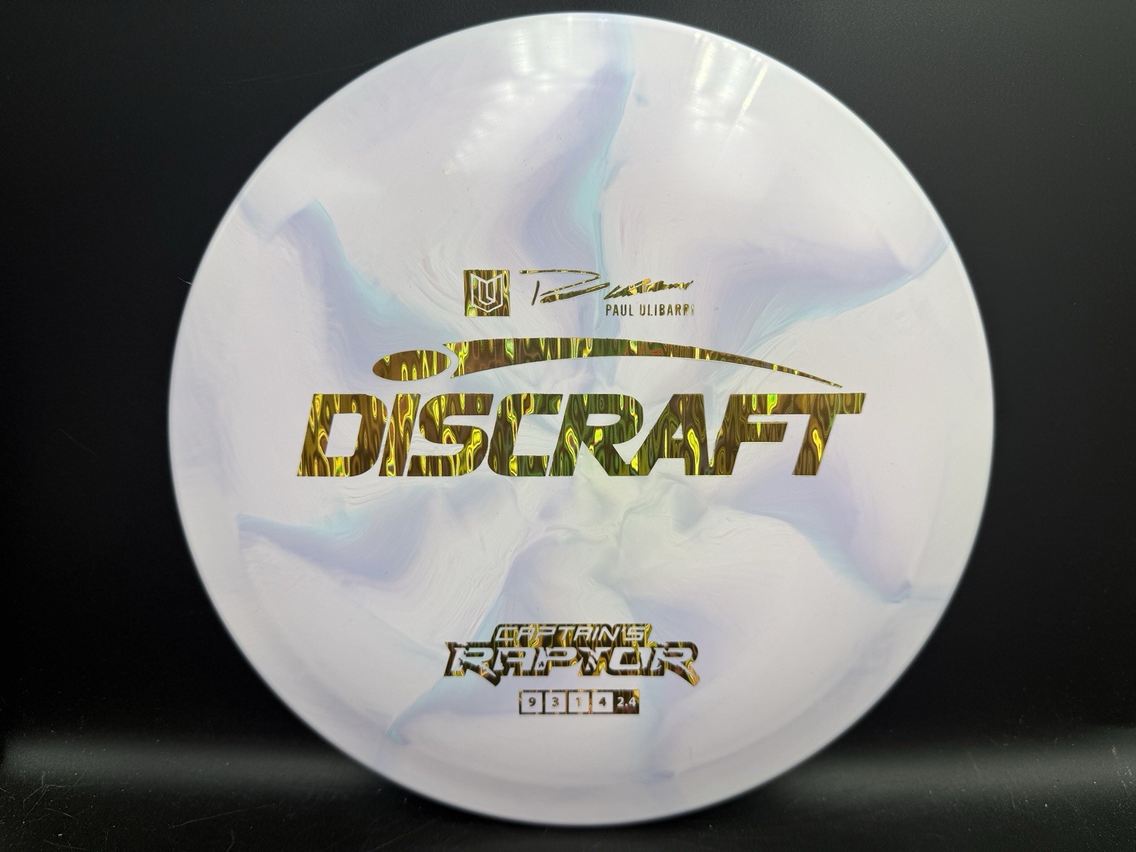 New Discraft Paul Ulibarri ESP Swirl Captain's Raptor Driver Golf Disc 173-174