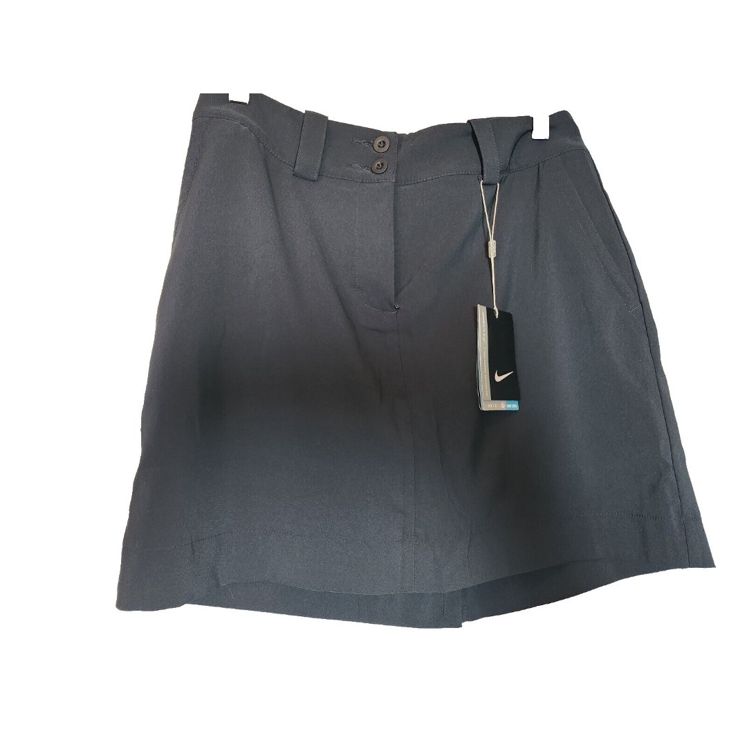 New with tag Nike Golf Tour Performance Dri-Fit Golf Skirt Skort Black Size 4