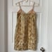 Trina Turk Embroidered Gilded Flower Sheath mini Dress Size 2