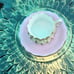 Petal tea cup with saucer