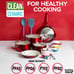 Clean Ceramic 23 Piece Non-Stick Aluminum Cookware Set