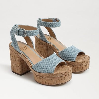 NWT Sam Edelman Women's Immie Wedge Platform Sandal Sz 10