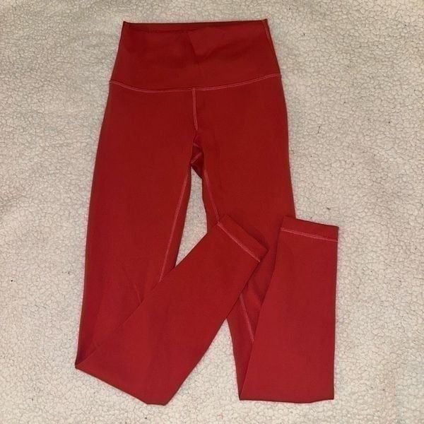 Lululemon Wunder Train High Rise Leggings 28” Vintage Rose Size 4