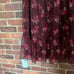 Sundance | Embroidered Floral Aster Bloom Prairie Tulle Mesh Pull On Skirt -L