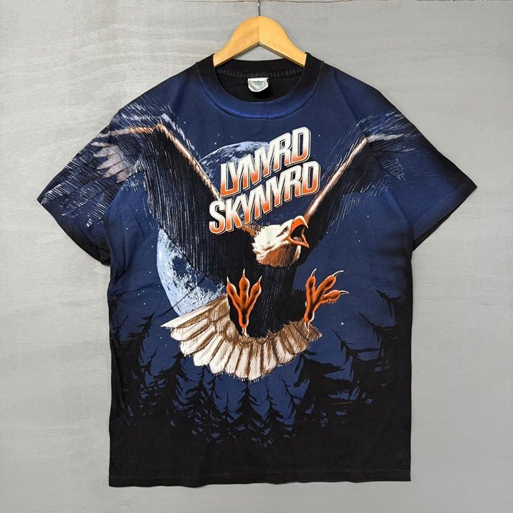 Vintage Lynyrd Skynyrd Free Bird 1996 World Tour Winterland Band Tee Shirt XL