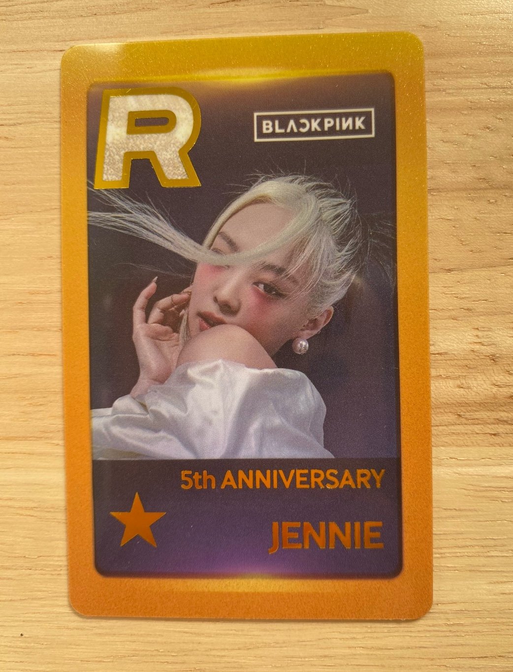Blackpink Jennie 4+1 Superstar Photocard