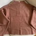 NWT Lunya Cozy cotton silk zip pullover humble brown walnut size XL
