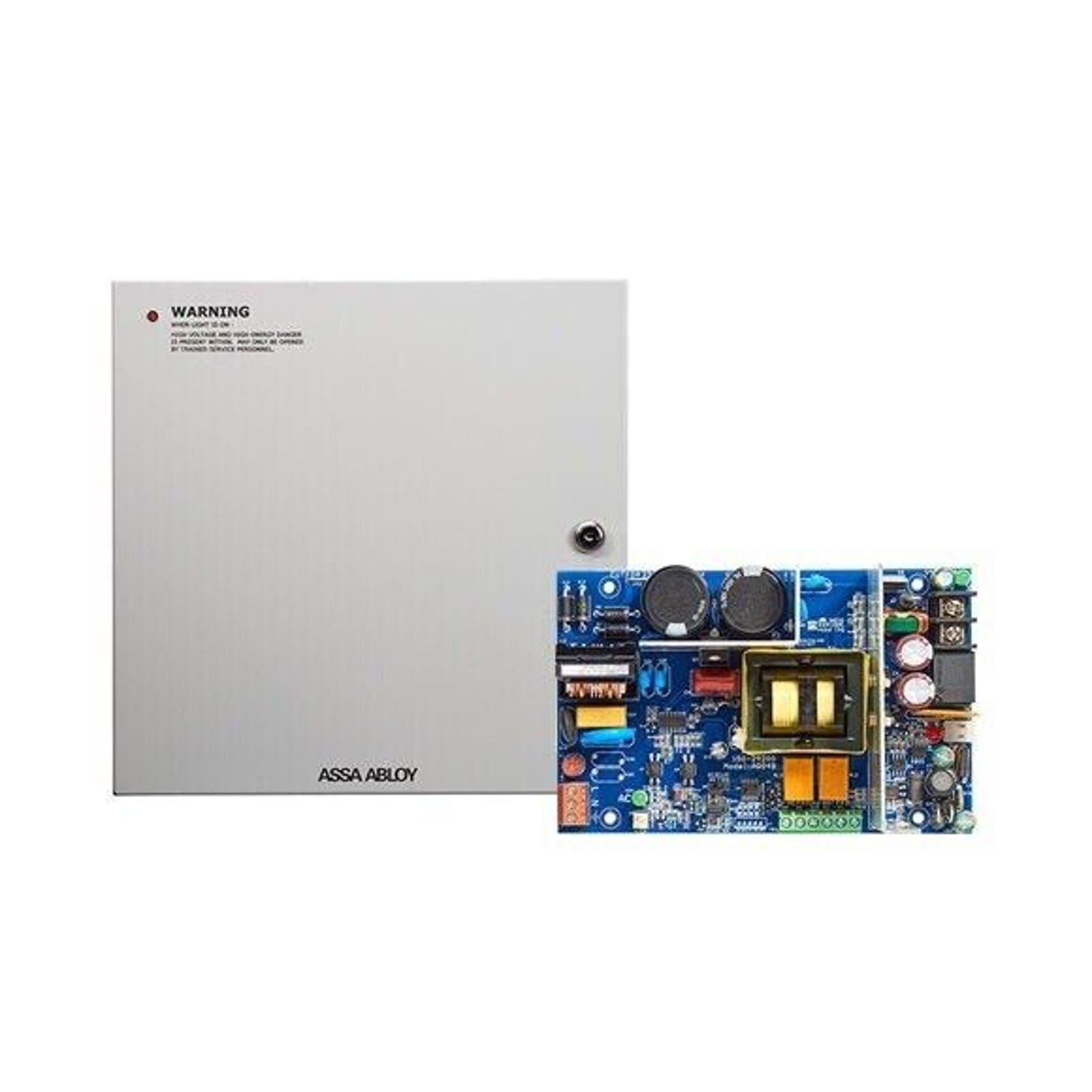 Securitron AQD4 ASSA ABLOY AQD4-8F8R2 POWER SUPPLY, STEEL, BRAND NEW.
