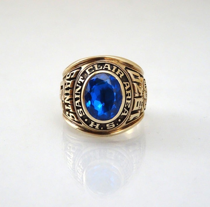 Balfour 10K Class Ring 1970 Saint Clair 11.2 grams, H1