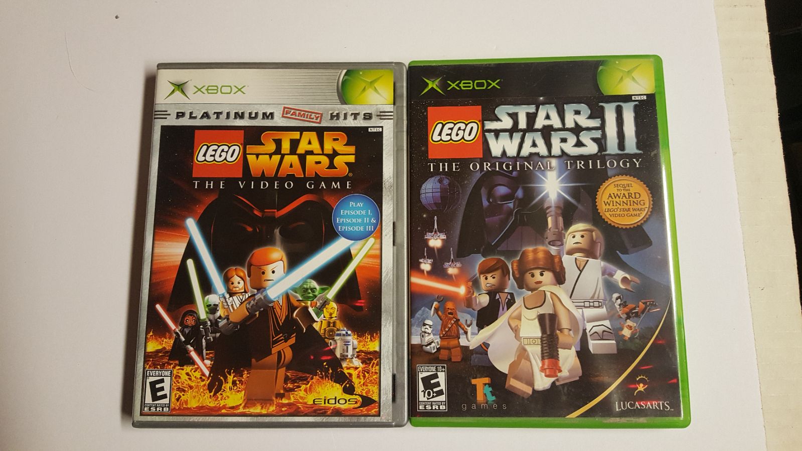 Lego star wars original xbox hotsell
