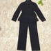 Top Value 【No. 11】 Pants Suit Black Stripe Job Hunting Business