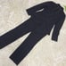 Top Value 【No. 11】 Pants Suit Black Stripe Job Hunting Business